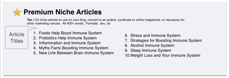 pre-niche-articles